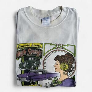 True vintage 2003 car show t shirt